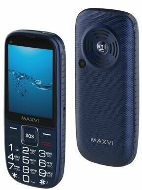 Телефон Maxvi B9 BLUE