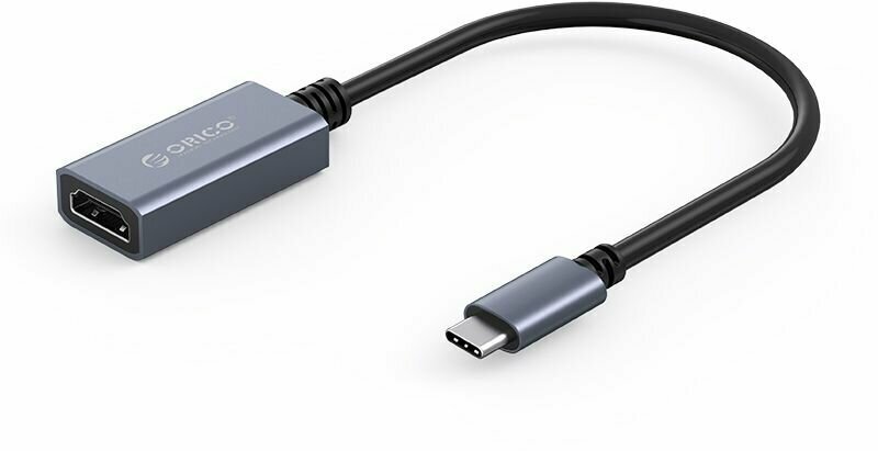 USB-адаптер ORICO Type-C на HDMI серый (ORICO-CTH-GY-BP)