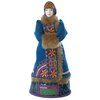 Кукла коллекционная Костромичка в зимней одежде. - изображение