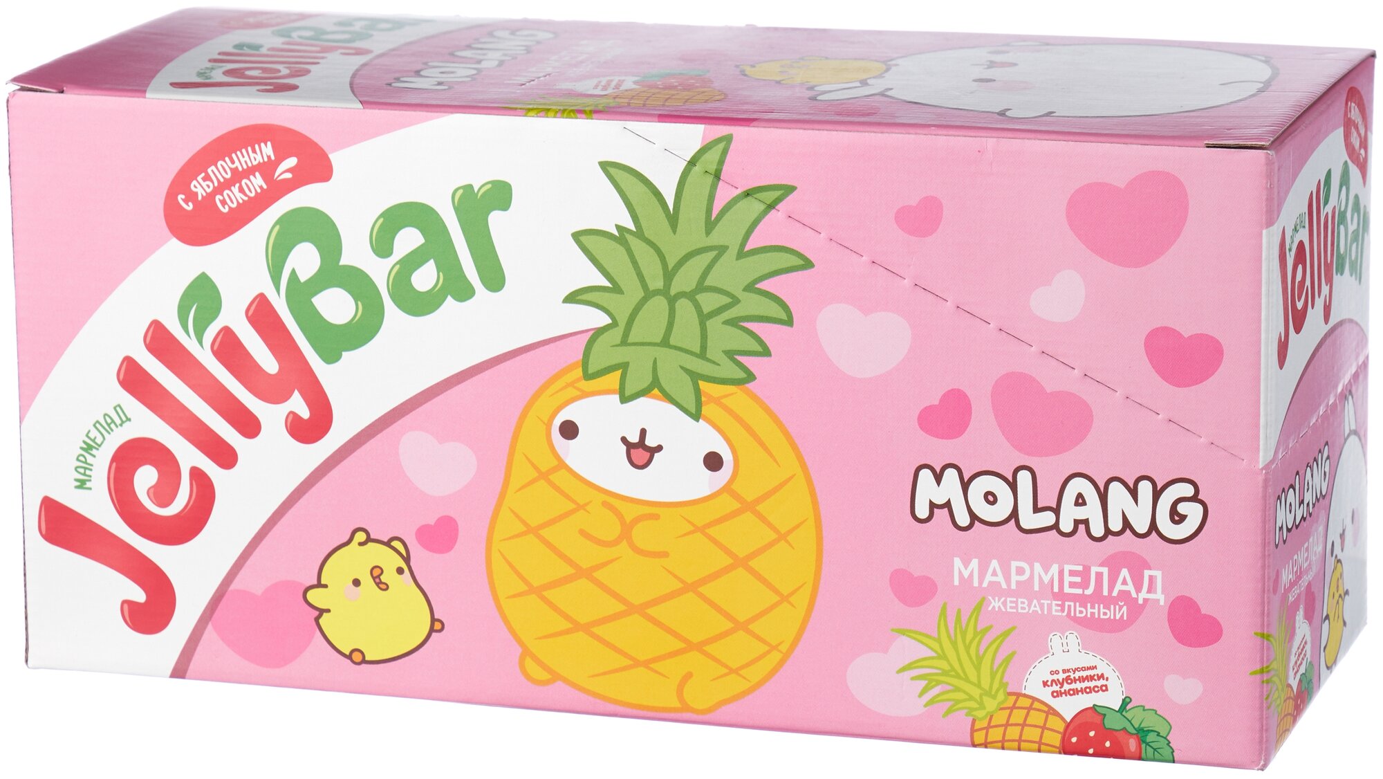 MOLANG JELLYBAR Мармелад жевательный, 65г. 15шт - фотография № 1