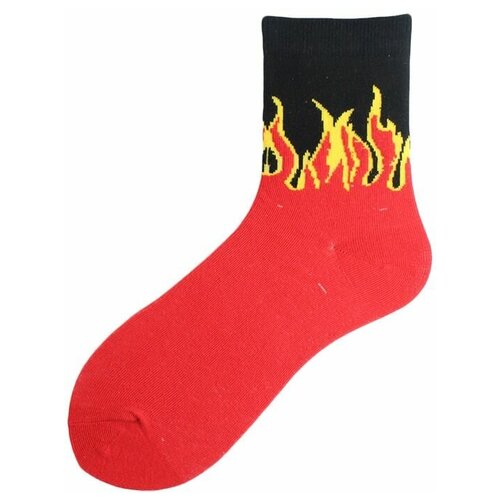 фото Носки i miss you, размер 39-42, красный