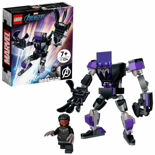 Конструктор Lego Super Heroes, Black Panther Mech Armor (76204-L)