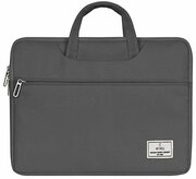 Сумка для ноутбука WiWU ViVi Laptop Handbag для Macbook 15.6 дюймов, водонепроницаемая - Серая