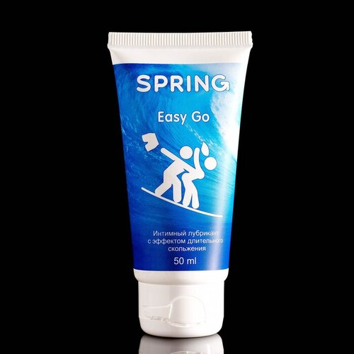 Гель-лубрикант Spring Easy Go, интимный, длительное скольжение, 50 мл интимный гель лубрикант nimfomanka bubble gum 250 мл