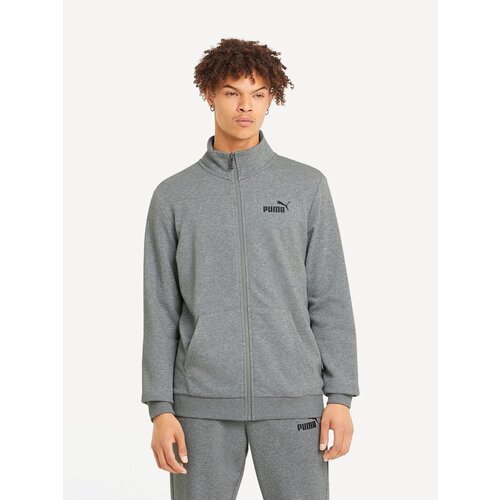 фото Олимпийка puma essentials men's track jacket, размер xxl, серый