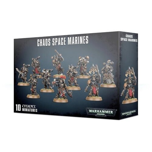 Набор пластиковых моделей Warhammer 40000 Chaos Space Marines / Космодесантники Хаоса chaos space marines heldrake космодесант хаоса адский дракон