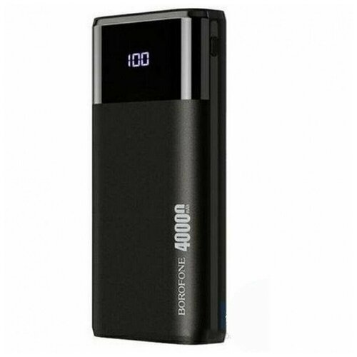 Power Bank Внешний аккумулятор 40000mAh PD 18W и Qualcomm 30 4хUSB с цифровым LED дисплеем и с быстрой зарядкой для айфона и андроид смартфона 314000₽