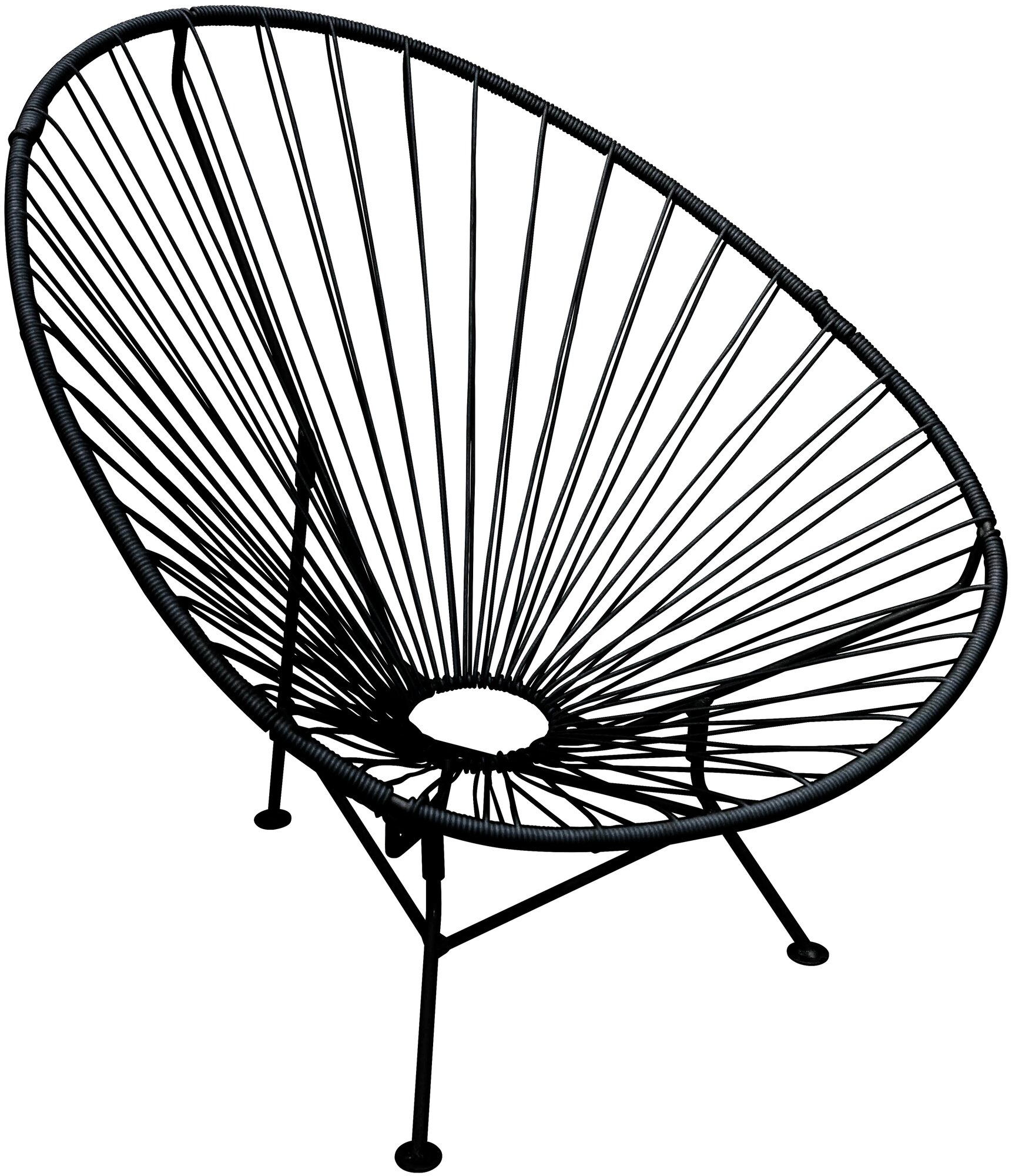 Кресло M-Group ракушка черное - фотография № 5