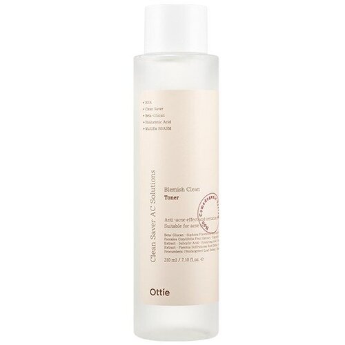 Тонер для проблемной кожи Ottie Blemish Clean Toner, 210мл