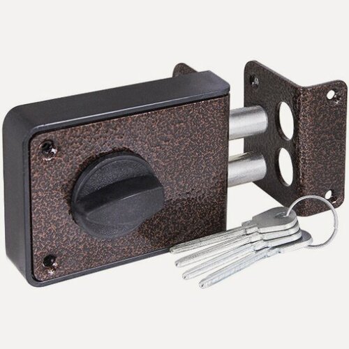 Изображение товара Замок накладной Зенит (замки) зенит ЗН 1-3-1 медь