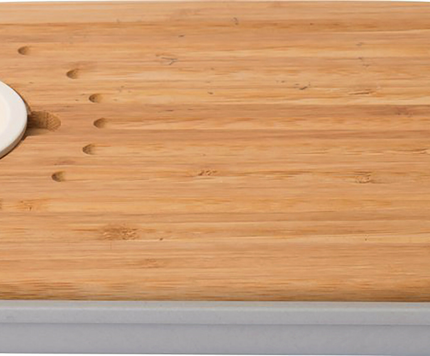 Поднос BergHOFF 3950060 серый 2.5 см 39 см овальная 23 см - фото №11