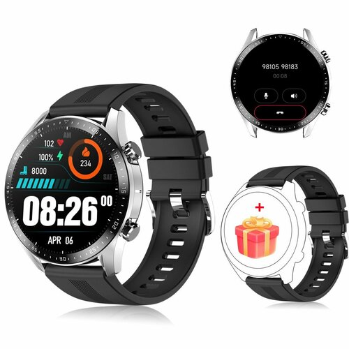 Blackview X1 Pro Smart Watch ответ звоните со спикером Fitness Tracker Watch 4230₽