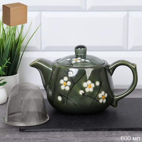Чайник заварочный Ромашки 600 мл фарфор 899₽