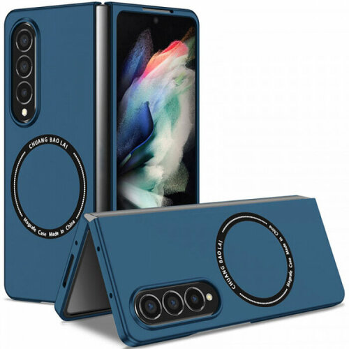 фото Matte shield тонкий матовый пластиковый чехол с поддержкой magsafe для samsung galaxy z fold 4 roscase