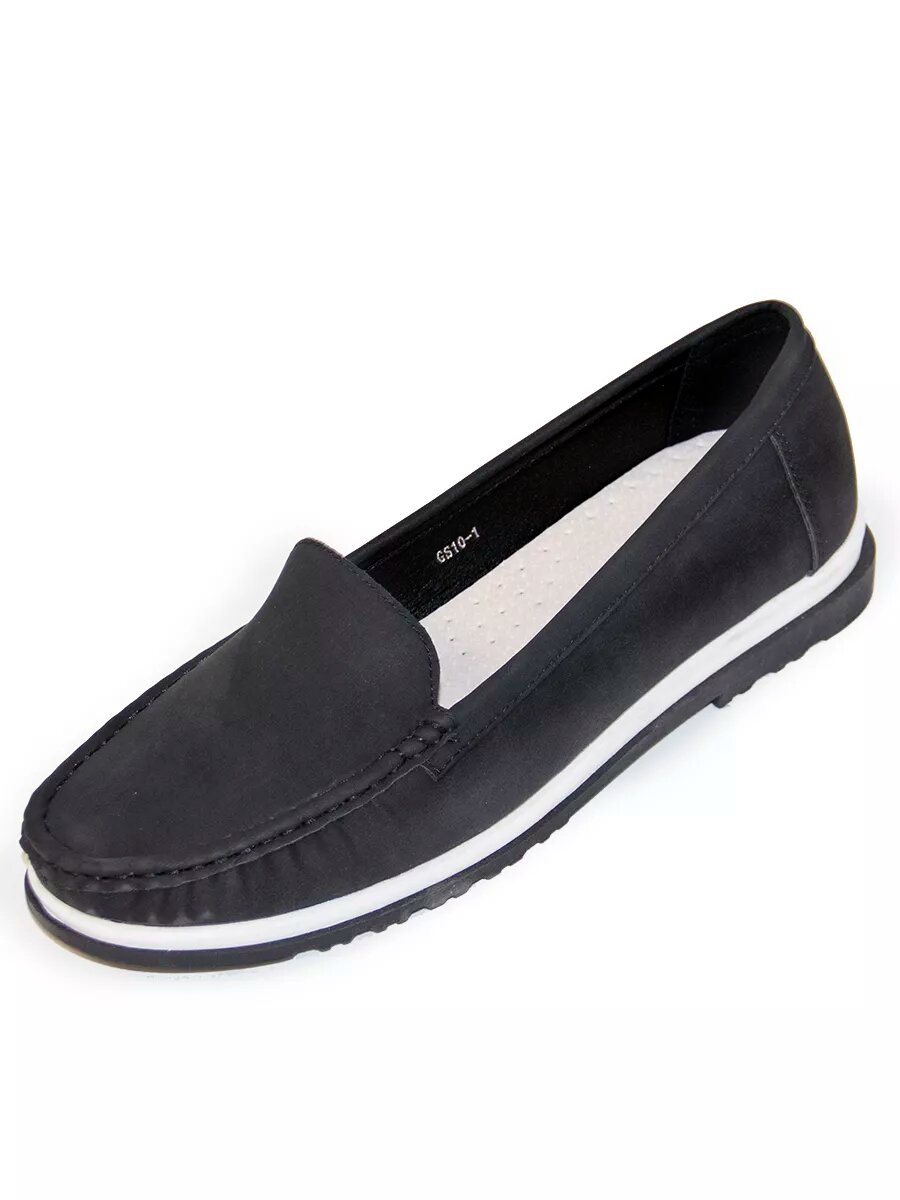 Мокасины Broadway, размер 37, черный — фото 1