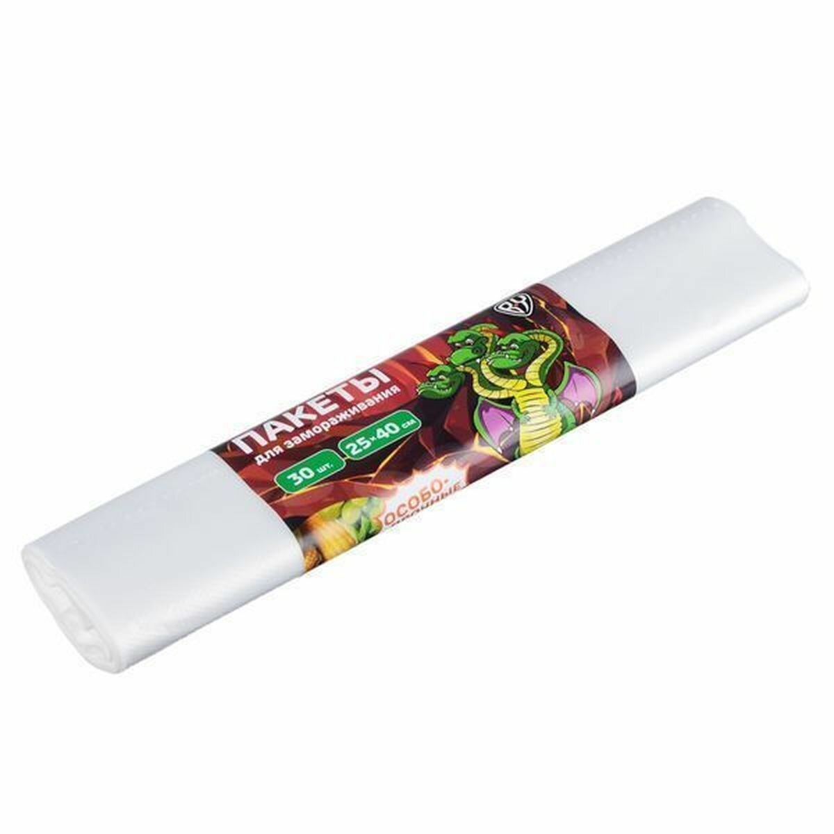 Пакеты для замораживания перфорированные 25x40см 18мкм 30шт