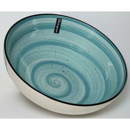 Миска 1690мл 230см аэрография мятный бриз керамика 1300₽