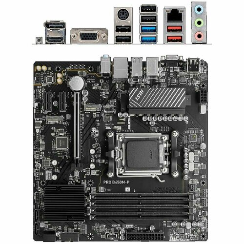 Материнская плата MSI AMD B650 AM5 DDR5 Pro B650M-P mATX Ret 13365₽