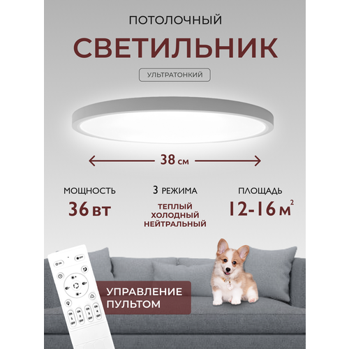 Люстра потолочная светодиодная 