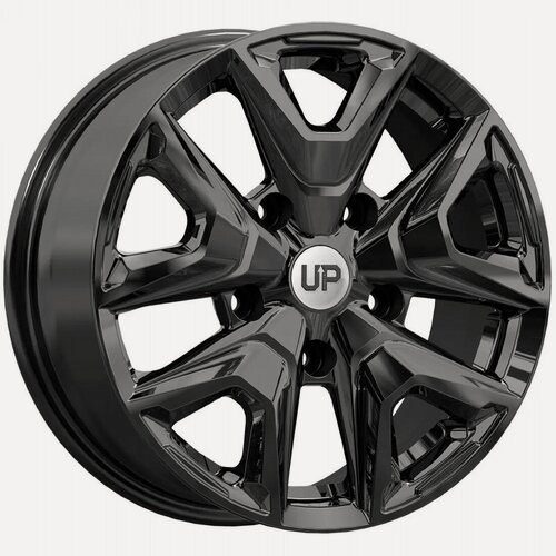 Изображение товара Колесный диск Wheels UP Up119 6,5x16 5x139,7 ET40 98 New Black литой для автомобиля