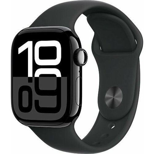 Apple Watch Series 10 42mm Midnight Aluminum Case with Sport Band