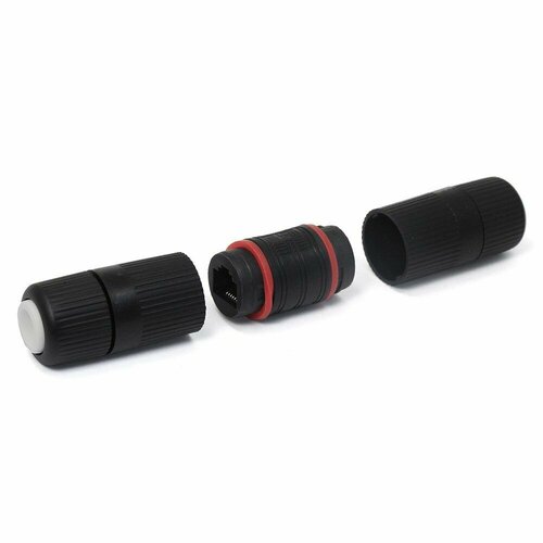 Монтажный комплект Amatek AVC-RJ45FFW (влагозащищенный, RJ-45 - RJ-45)