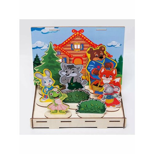 Кукольный театр Теремок Развивающая настольная игра для детей 600₽