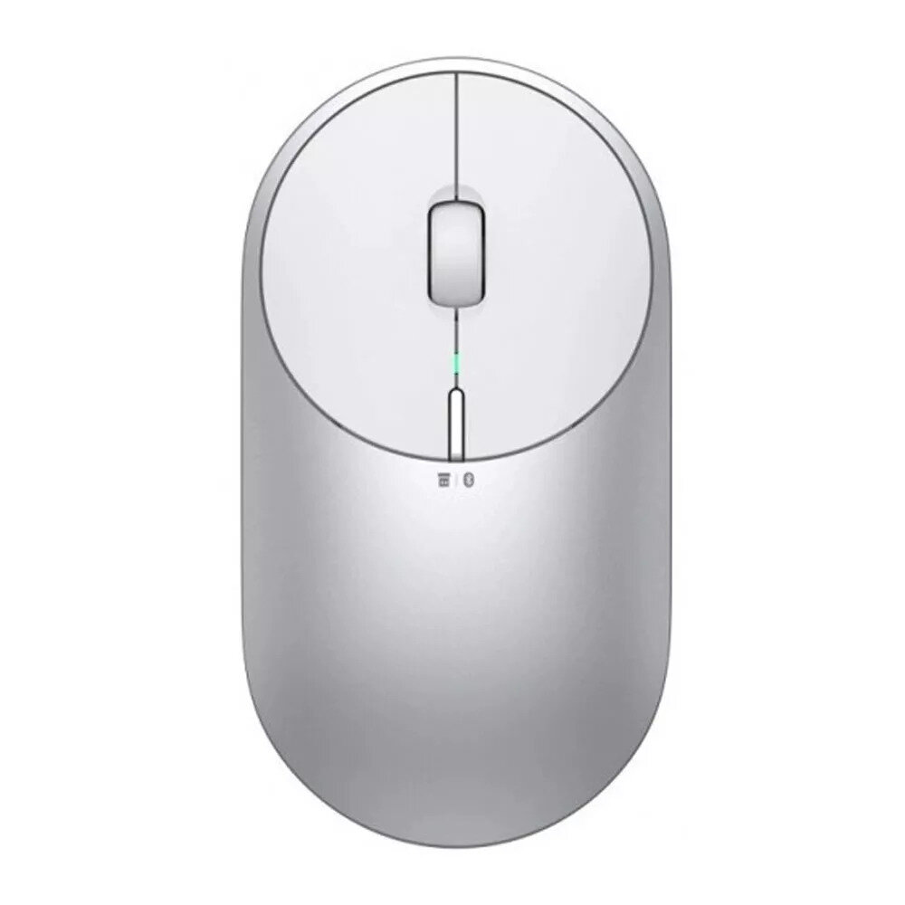 Мышь беспроводная Xiaomi Mi Portable Mouse 2 BXSBMW02, серебристый