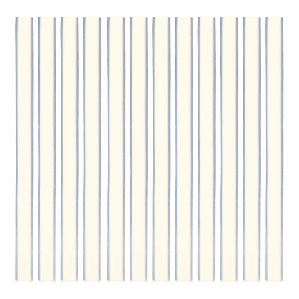 Клеевые стержни 7х100 мм 12 шт белые прозрачные