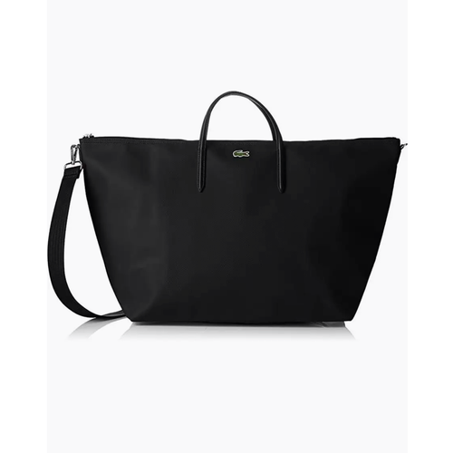 Сумка шоппер LACOSTE фактура зернистая черный 13000₽