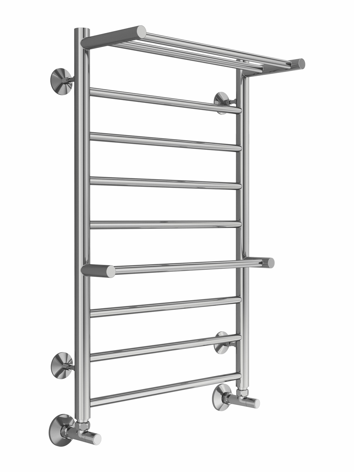 Полотенцесушитель TERMINUS Анкона П8 (ШВ:500х800) водяной нерж. сталь