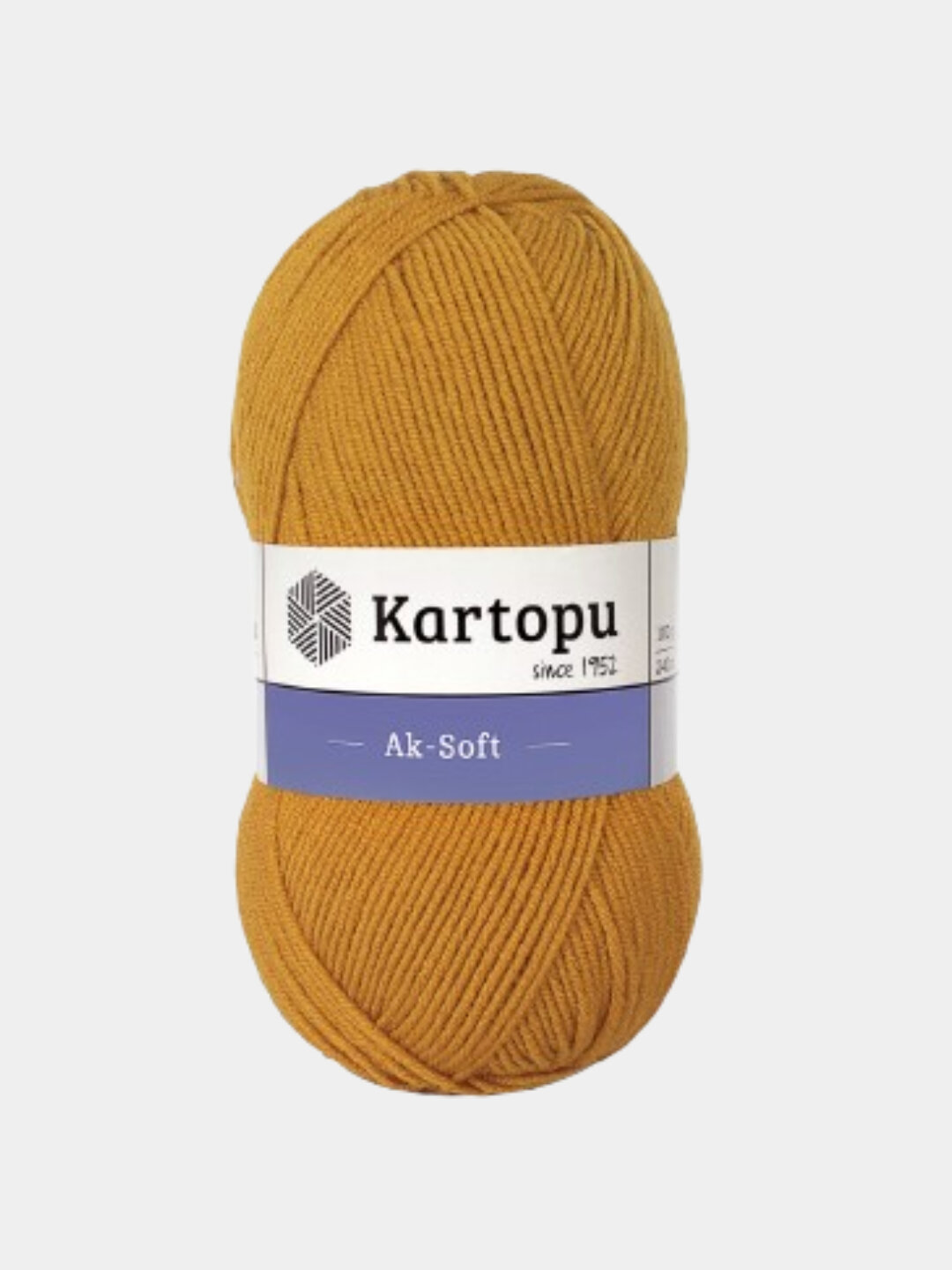 Пряжа Kartopu Ak-Soft гипоаллергенная, акриловая, 100 г, 250 м