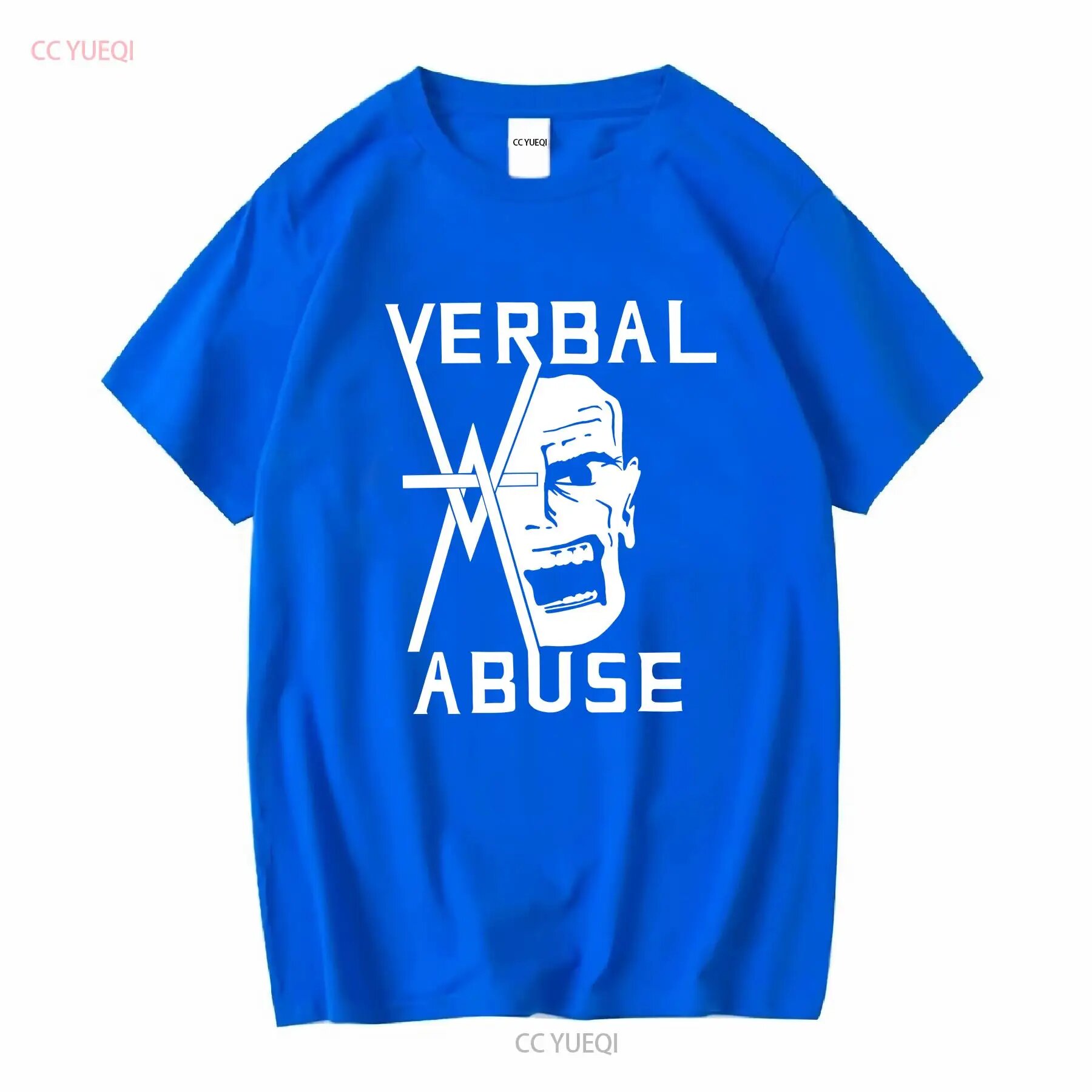 Футболка Verbal Abuse Just an American Band Hardcore Punk Music S 4XL с длинными или короткими рукавами винтажная стираная футболка