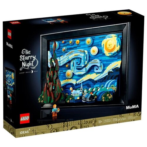 Конструктор LEGO Ideas 21333: Vincent van Gogh - The Starry Night lego ideas vincent van gogh starry night