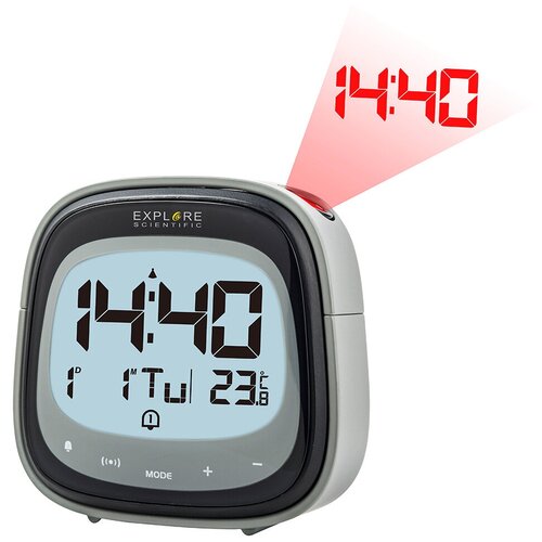 Часы цифровые Explore Scientific с проектором черные 561600₽
