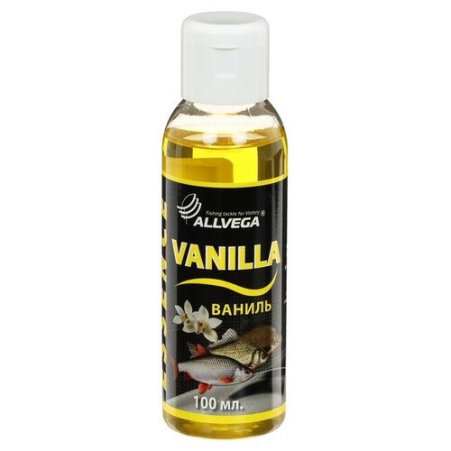 Ароматизатор-концентрат ALLVEGA Essence Vanila, жидкий, объем 100 мл, аромат ваниль, цвет желтый ароматизатор концентрат жидкий allvega essence vanila 100мл ваниль