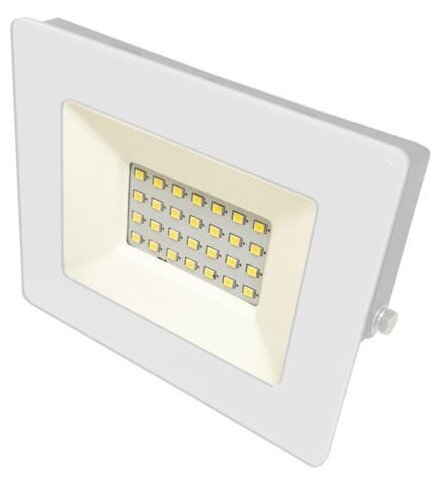 Белый (LED SMD прожектор, 20 Вт, 230В, 6500К), ULTRAFLASH LFL-2001 C01 (3 шт.)