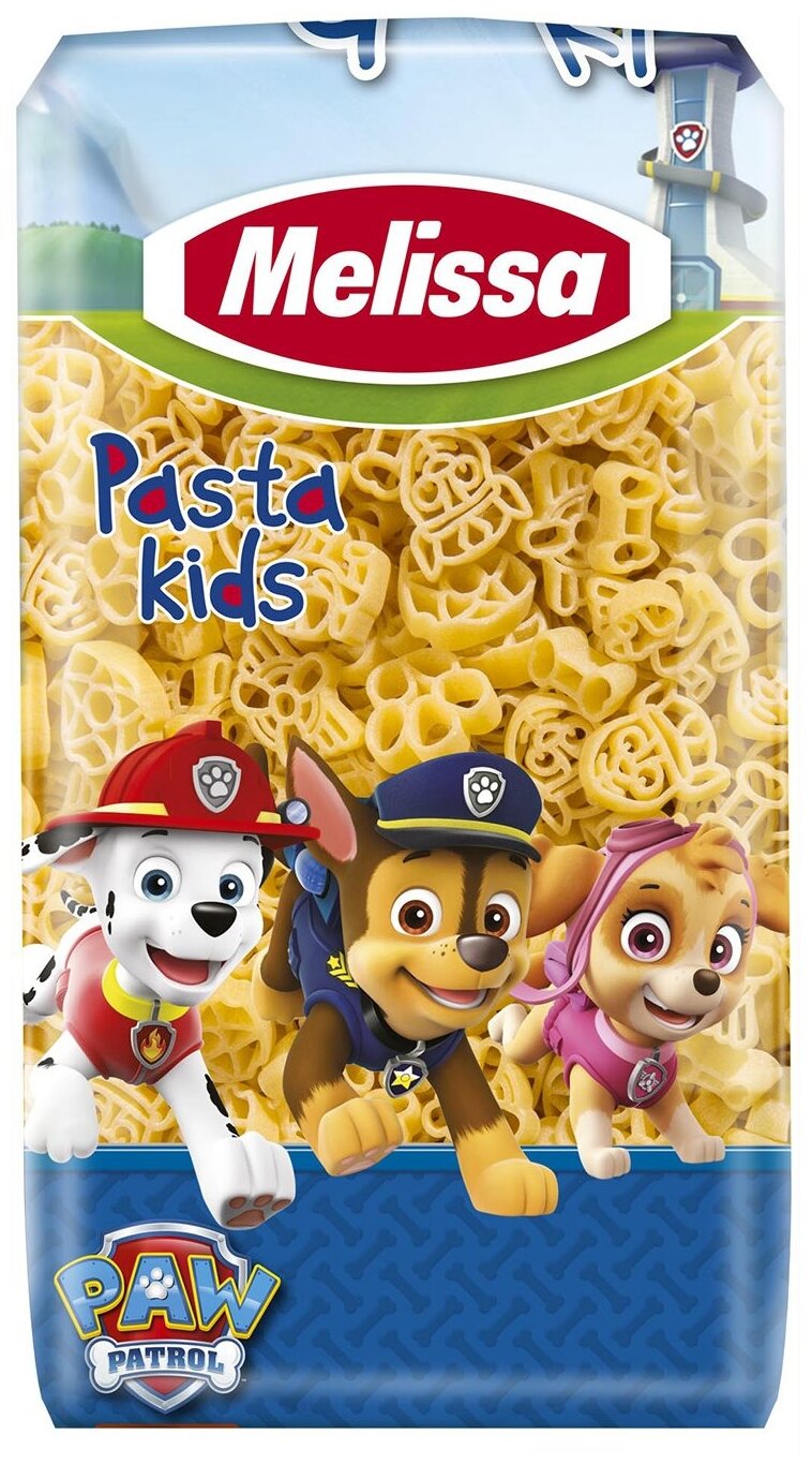 Макароны Pasta kids "Щенячий патруль" Melissa, 500 г - фотография № 2