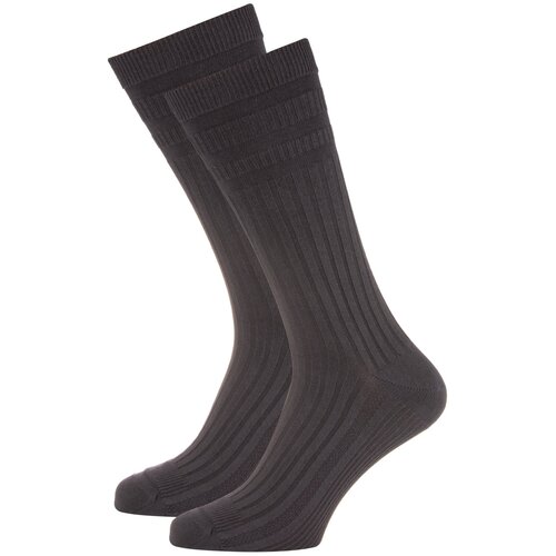 Носки Norfolk, 2 пары, размер 39-42, серый носки norfolk 2 пары размер 39 42 черный