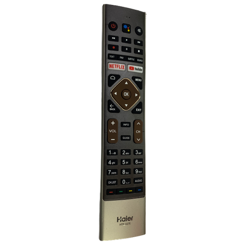 Пульт ДУ телевизора Haier HTR-U27E 0530058514 original voice remote control htr u27e for haier smarttv le32k6600sg le43k6700ug le50k6700ug le50u6900ug le55k6700ug le65s8000ug