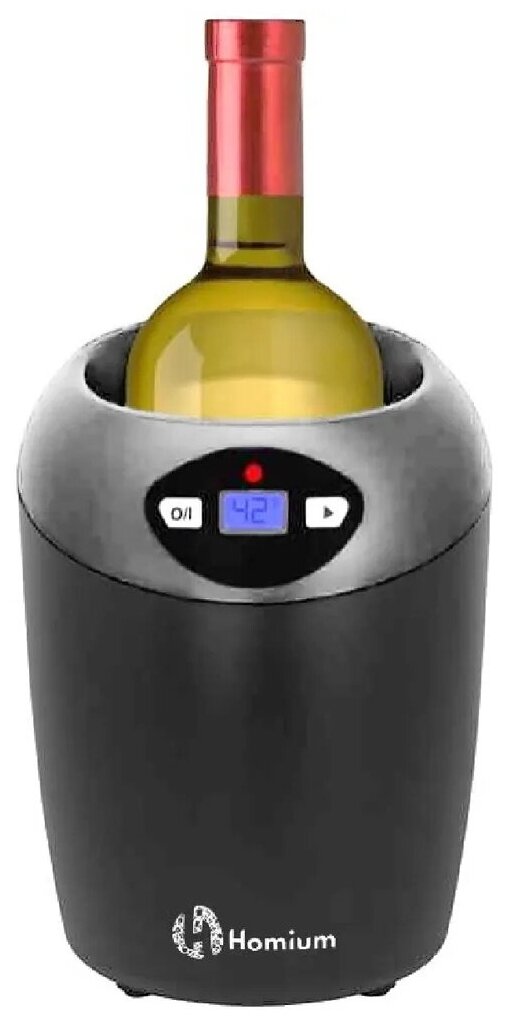 Термоэлектрический охладитель для бутылок электрический кулер для вина Homium
