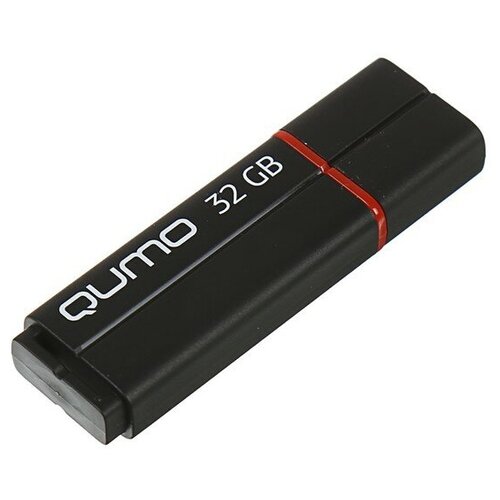 Флешка Qumo Speedster 3.0, 32 Гб, USB3.0, чт до 140 Мб/с, зап до 40 Мб/с, черная