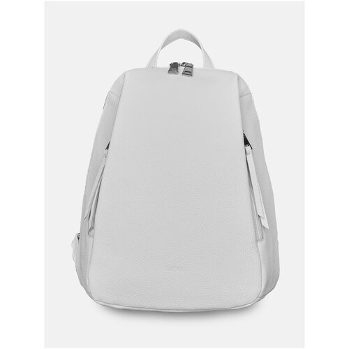 фото Сумка кросс-боди febo 2035, натуральная кожа, сильвер