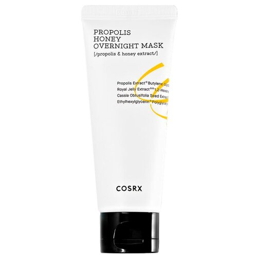 COSRX Маска для лица ночная с экстрактом прополиса FULL FIT PROPOLIS HONEY OVERNIGHT MASK 60 мл