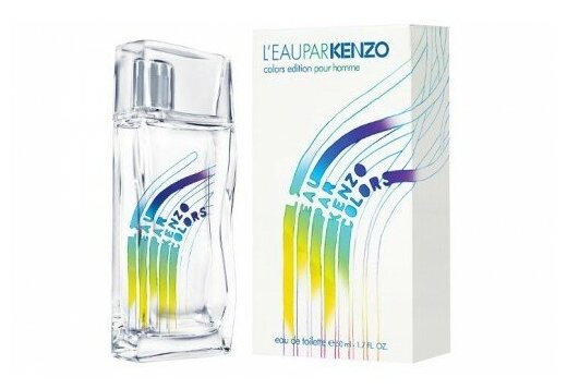 Kenzo men L'eau Par Kenzo Colors Pour Homme Туалетная вода 50 мл. Limited Edition