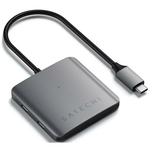 Концентратор USB Type-C Satechi ST-UC4PHM 4 х USB Type-C серый 419000₽