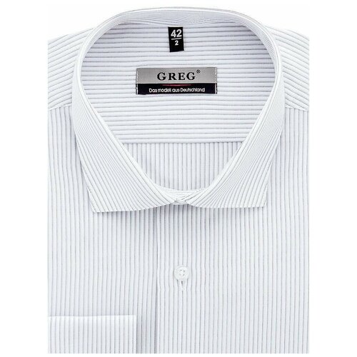 Рубашка GREG, размер 186-194/39, белый рубашка casino размер 186 194 40 белый