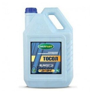 Тосол Oilright Дзержинский Ож-40 Тм Готовый -40c Синий 10 Кг 5037/П OILRIGHT5037П