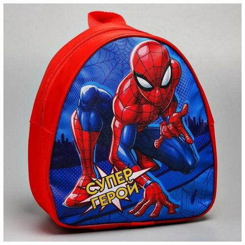 Рюкзак детский Marvel Супер герой Человек-паук, 21х25 см (4627867) рюкзак детский супер герой человек паук marvel 1 шт
