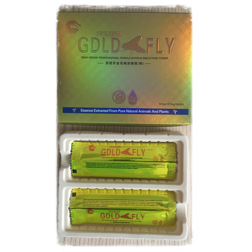 Золотая Шпанская Мушка Spanish Gold Fly, пищевая добавка, мощный афродизиак для женщин (1саше)